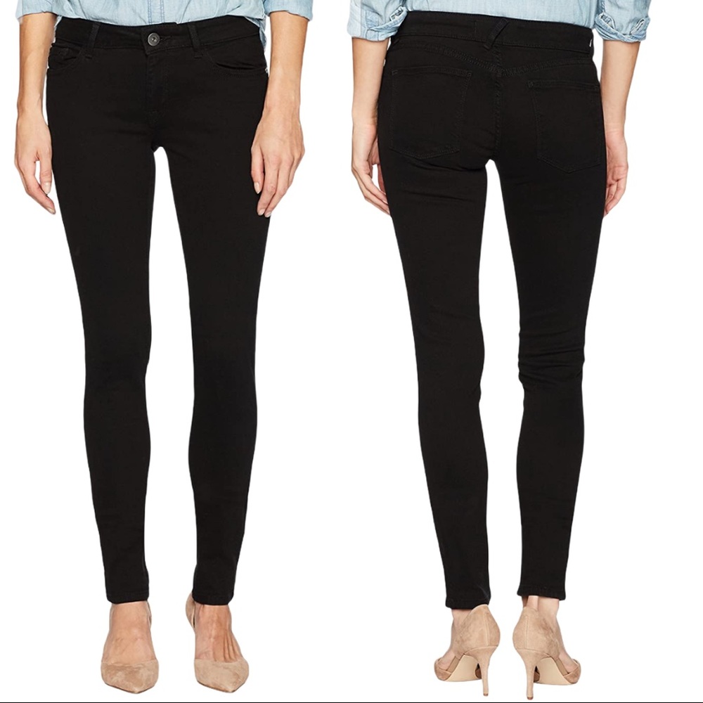 DL1961 Amanda skinny black jean 25 new